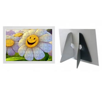 Пазл в рамке на подставке на 99 элементов для печати вашего логотипа